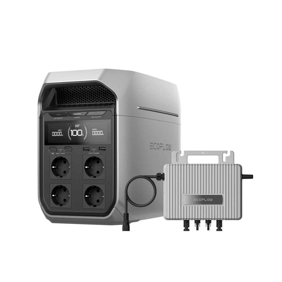 EcoFlow DELTA 3 Plus tragbare Powerstation mit X-Boost-Technologie bis 3600W