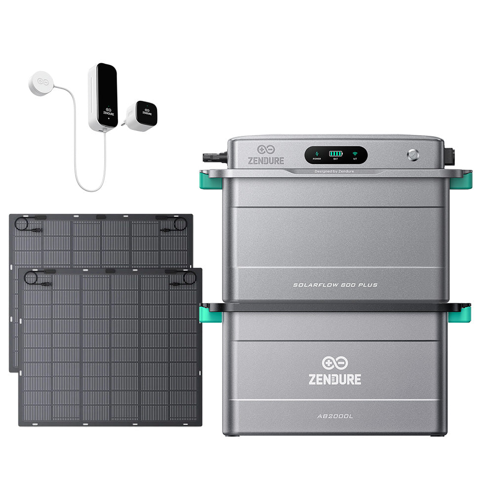 Zendure SolarFlow 800 Plus Balkonkraftwerk-Speicher mit Dual-MPPT in kompaktem Gehäuse