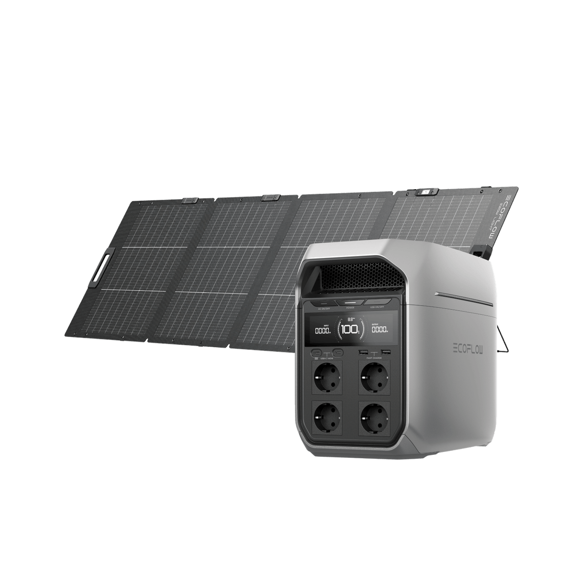 EcoFlow DELTA 3 Plus tragbare Powerstation mit X-Boost-Technologie bis 3600W