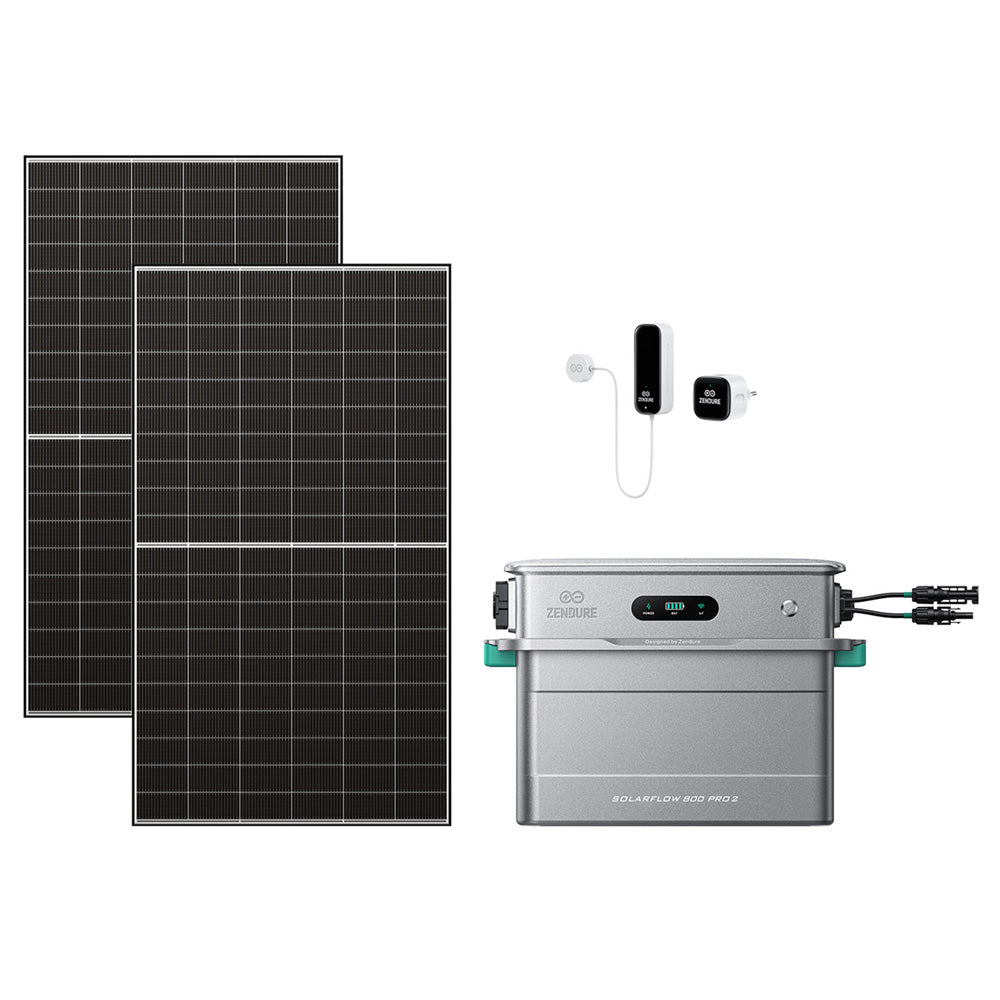Zendure SolarFlow 800 Pro 2 modularer Balkonkraftwerk-Speicher