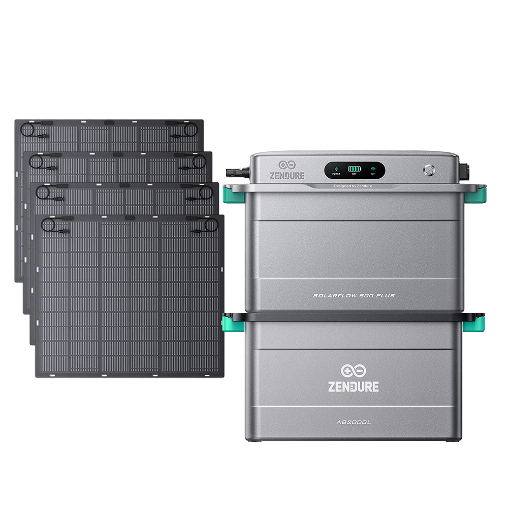 Zendure SolarFlow 800 Plus Balkonkraftwerk-Speicher mit Dual-MPPT in kompaktem Gehäuse